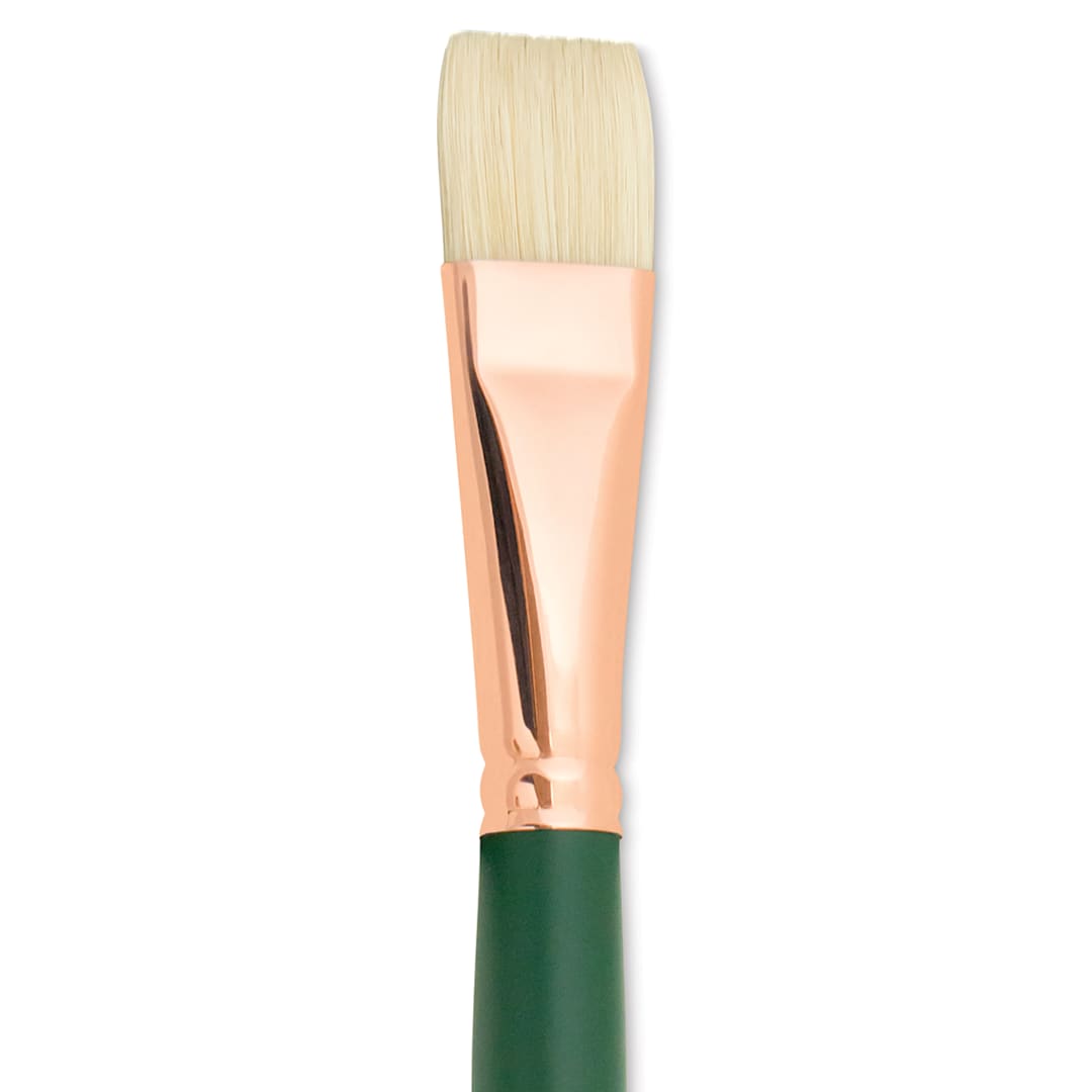 Open in modal - Silver Brush Grand Prix Super Brush - Bright, Long Handle, Size 12 close up