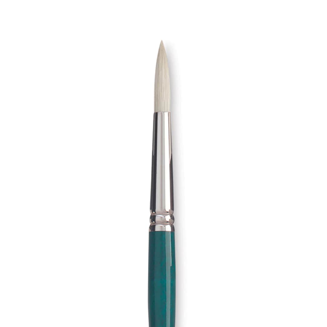 Open in modal - Princeton Natural Bristle Brush - Round, Size 8 close up