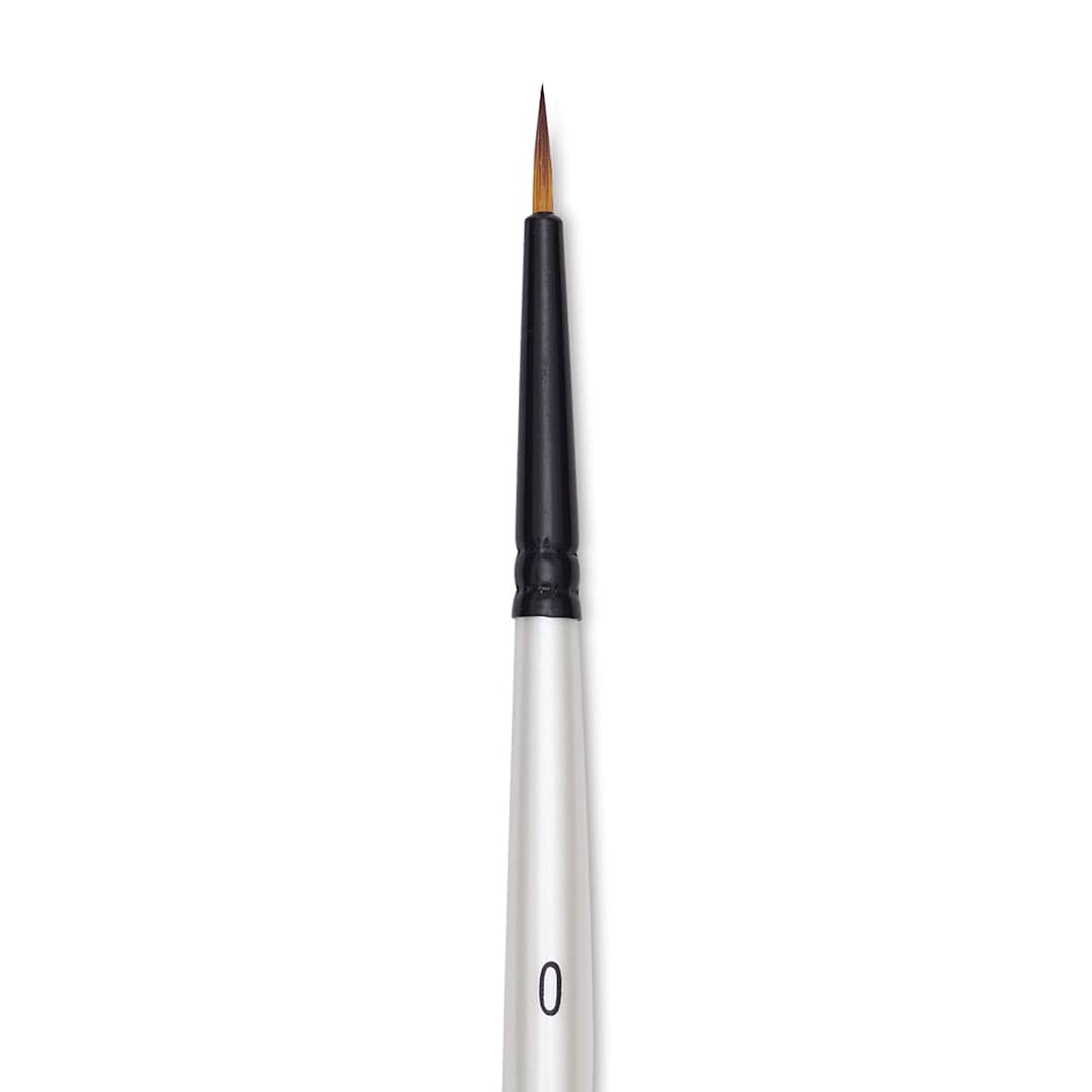 Open in modal - Robert Simmons Simply Simmons Synthetic Brush - Round, Short Handle, Size 0