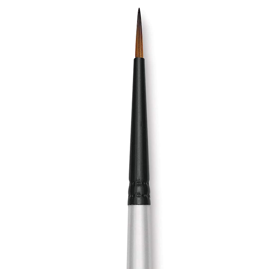 Open in modal - Robert Simmons Simply Simmons Synthetic Brush - Round, Short Handle, Size 1 close up