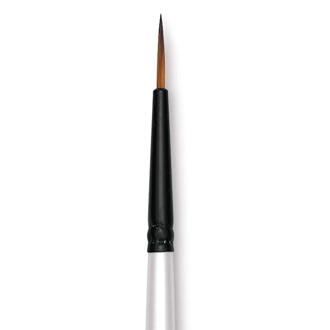 Open in modal - Robert Simmons Simply Simmons Synthetic Brush - Liner, Short Handle, Size 2/0 close up