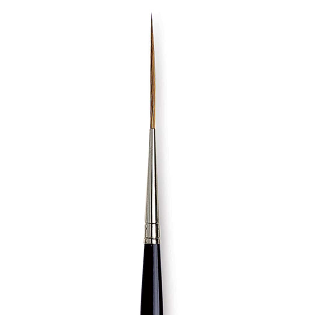 Open in modal - Da Vinci Maestro Kolinsky Brush - Long Liner, Short Handle, Size 1 close up