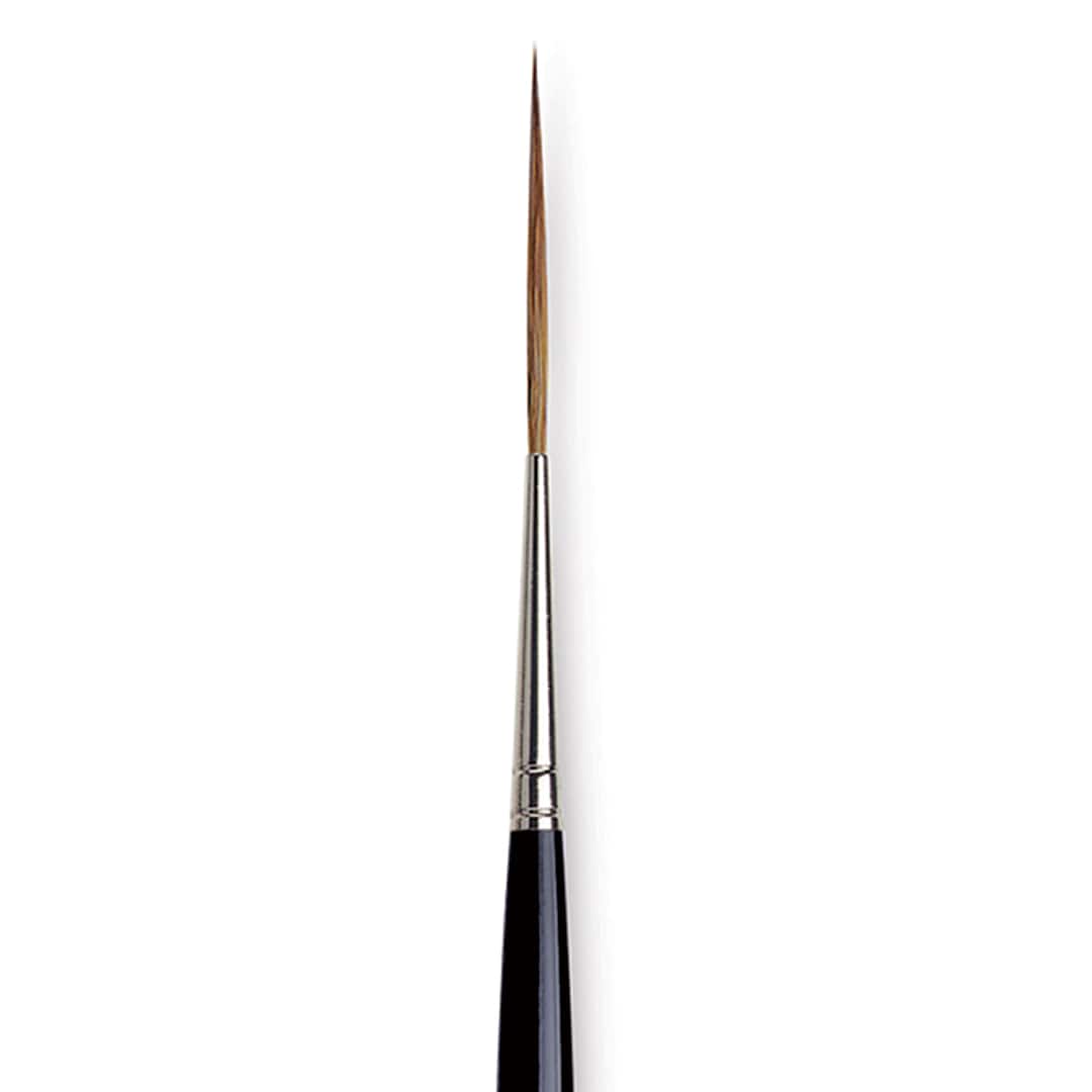 Open in modal - Da Vinci Maestro Kolinsky Brush - Long Liner, Short Handle, Size 2 close up