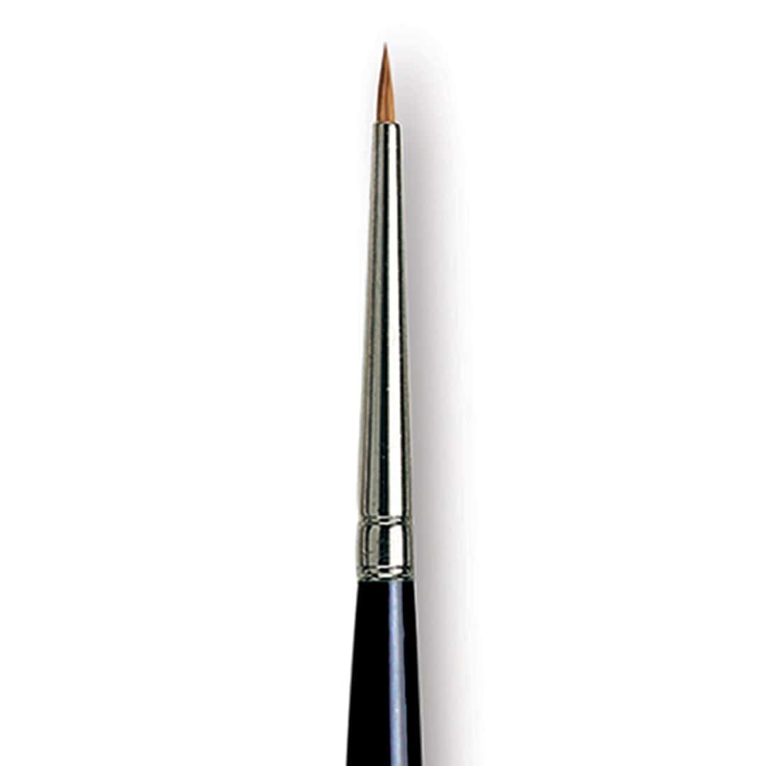 Open in modal - Da Vinci Maestro Kolinsky Brush - Miniaturist, Short Handle, Size 1 close up
