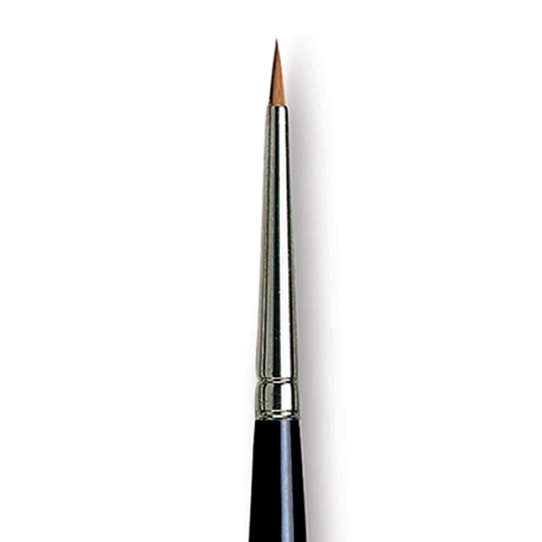 Open in modal - Da Vinci Maestro Kolinsky Brush - Miniaturist, Short Handle, Size 2 close up