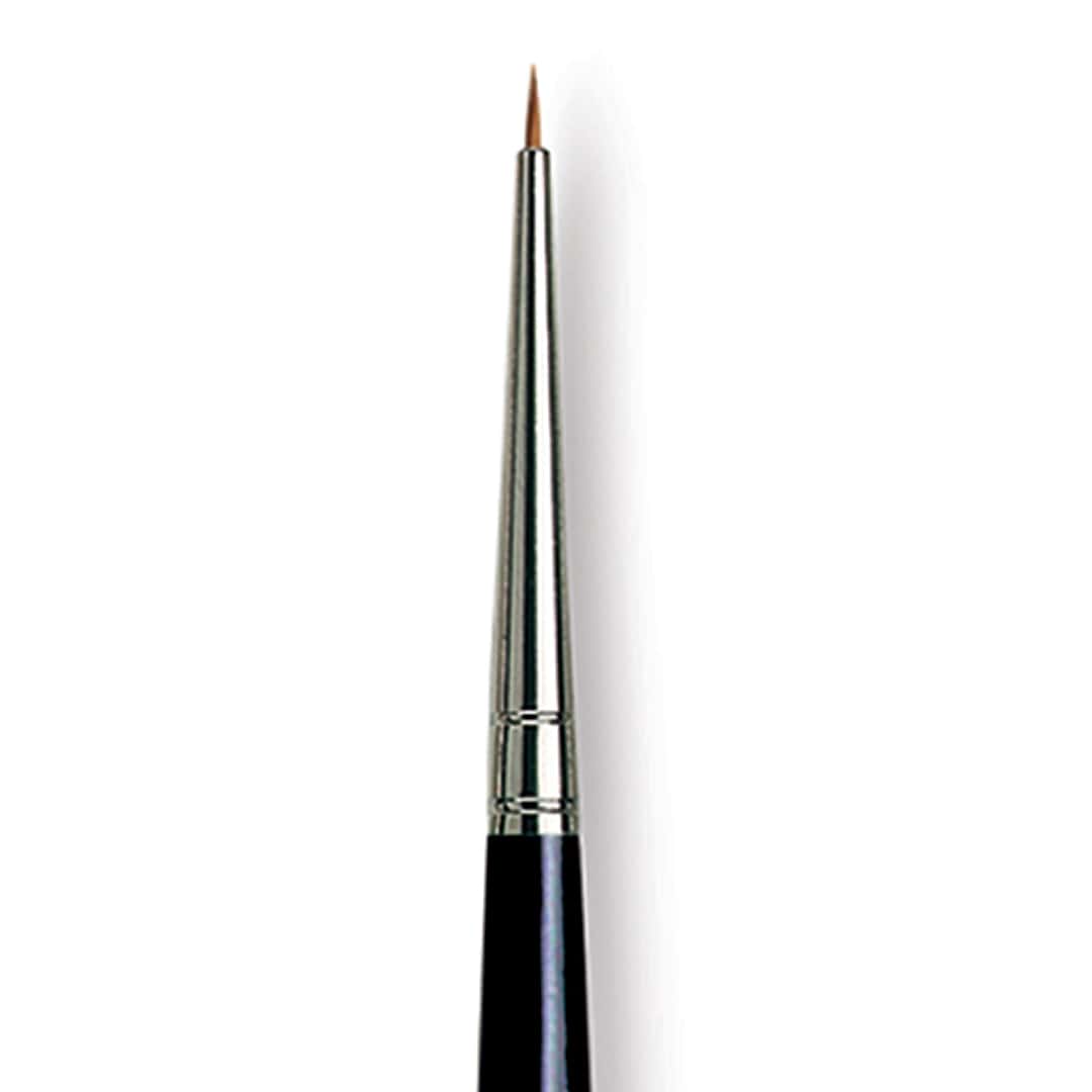 Open in modal - Da Vinci Maestro Kolinsky Brush - Miniaturist, Short Handle, Size 3/0 close up