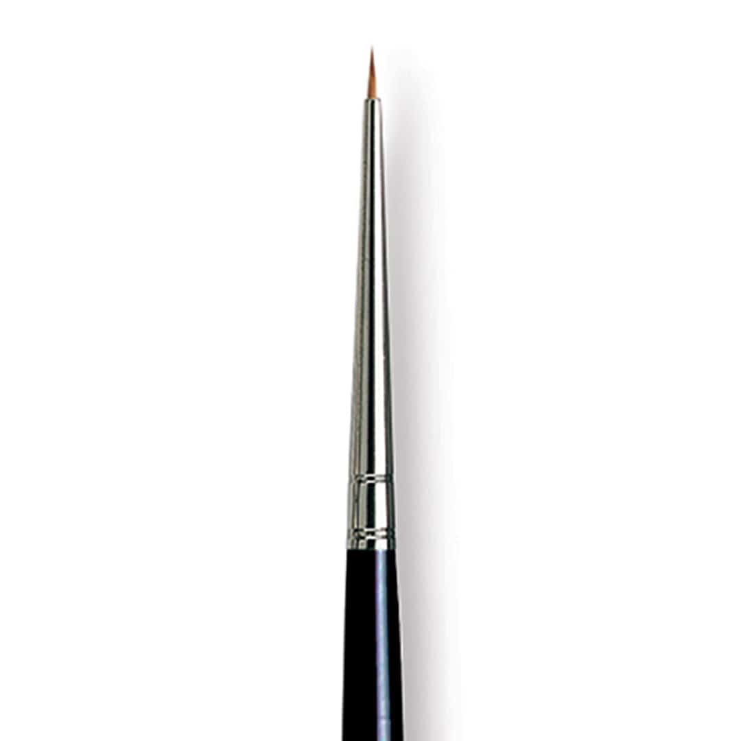 Open in modal - Da Vinci Maestro Kolinsky Brush - Miniaturist, Short Handle, Size 5/0 close up