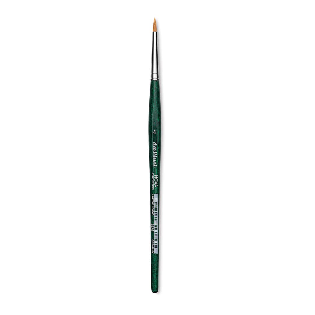 Open in modal - Da Vinci Nova Brush - Retouch, Short Handle, Size 4