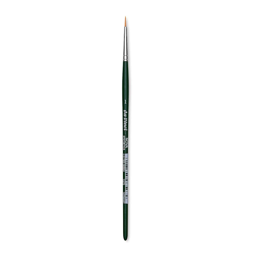 Open in modal - Da Vinci Nova Brush - Round, Short Handle, Size 1