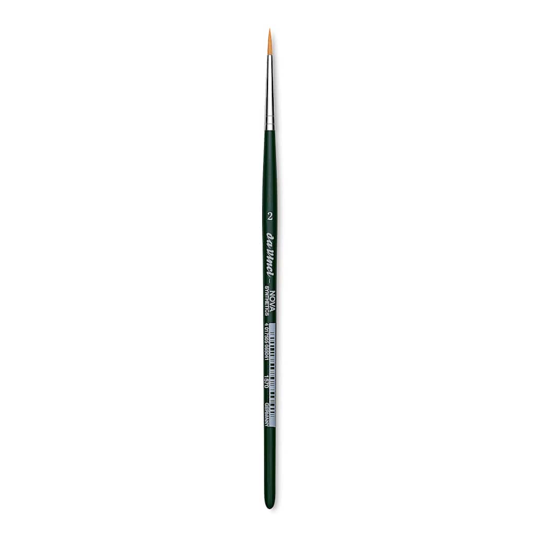 Open in modal - Da Vinci Nova Brush - Round, Short Handle, Size 2