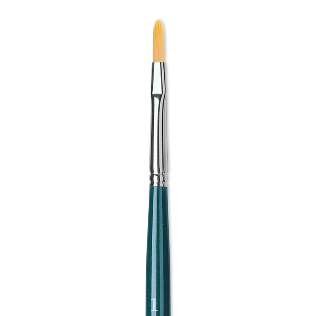 Open in modal - Da Vinci Nova Brush - Filbert, Short Handle, Size 1 close up