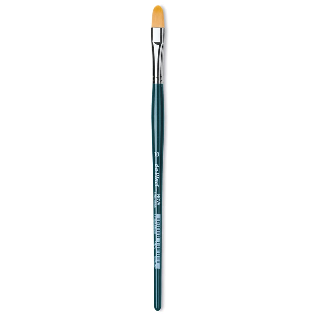 Open in modal - Da Vinci Nova Brush - Filbert, Short Handle, Size 10