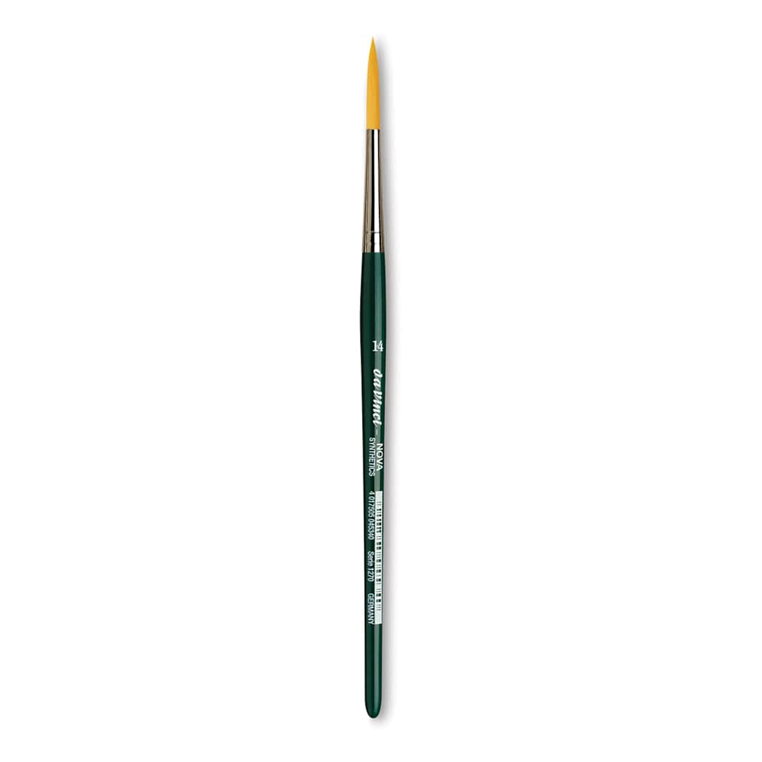Open in modal - Da Vinci Nova Brush - Liner, Short Handle, Size 14
