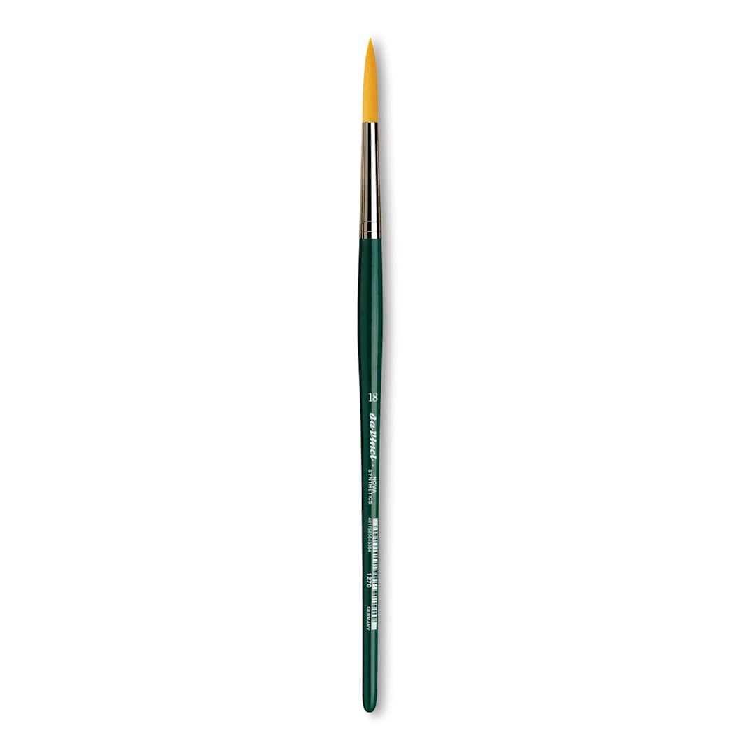 Open in modal - Da Vinci Nova Brush - Liner, Short Handle, Size 18