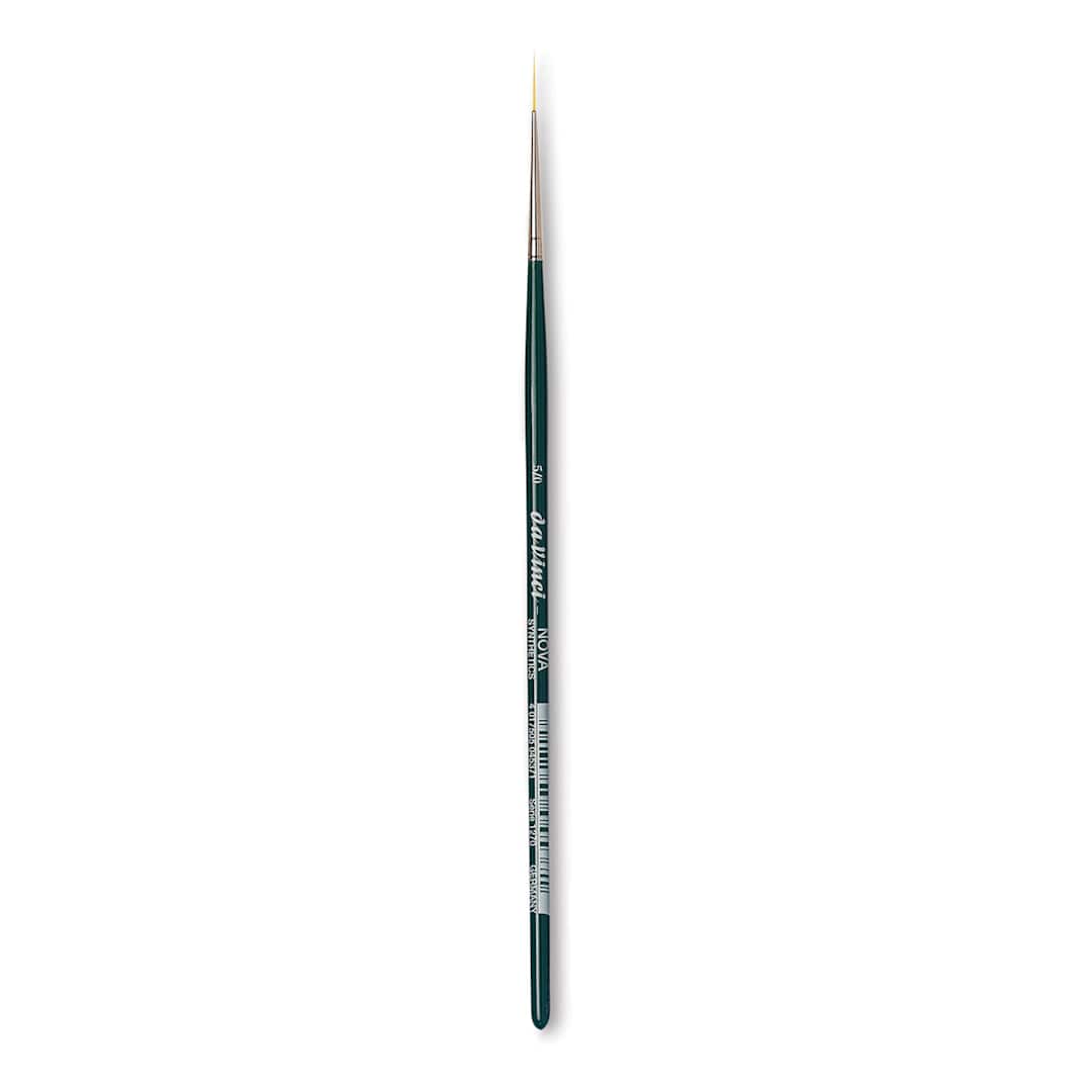 Open in modal - Da Vinci Nova Brush - Liner, Short Handle, Size 5/0
