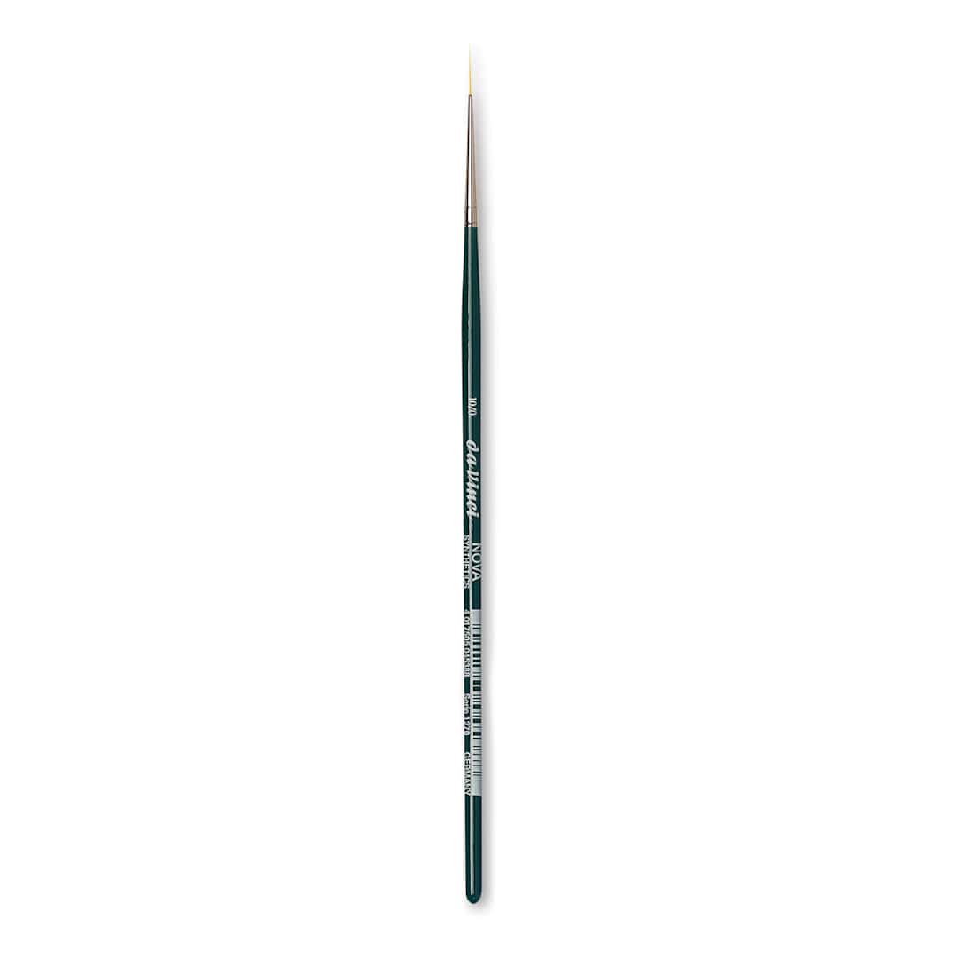 Open in modal - Da Vinci Nova Brush - Liner, Short Handle, Size 10/0