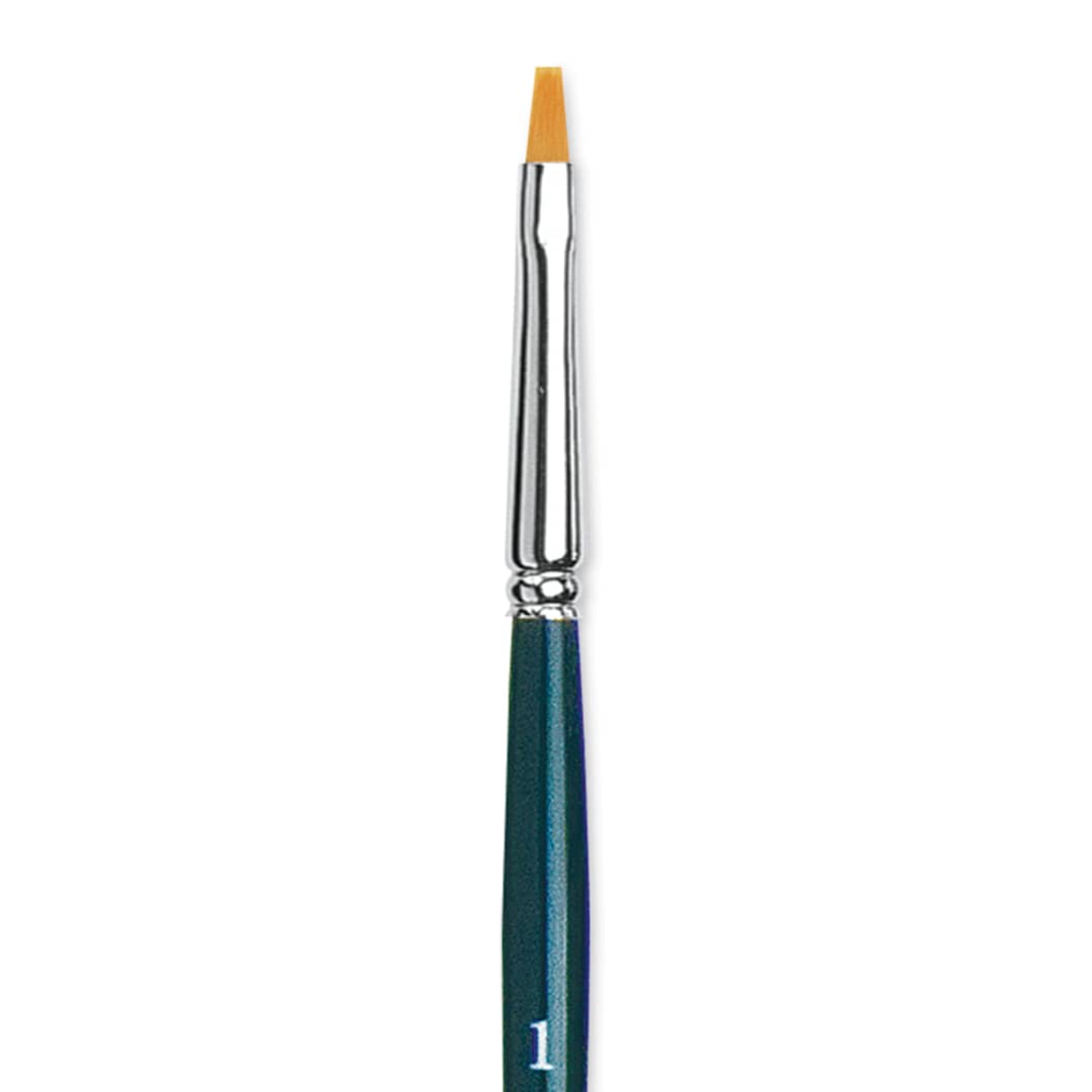 Open in modal - Da Vinci Nova Brush - Bright, Short Handle, Size 1 close up