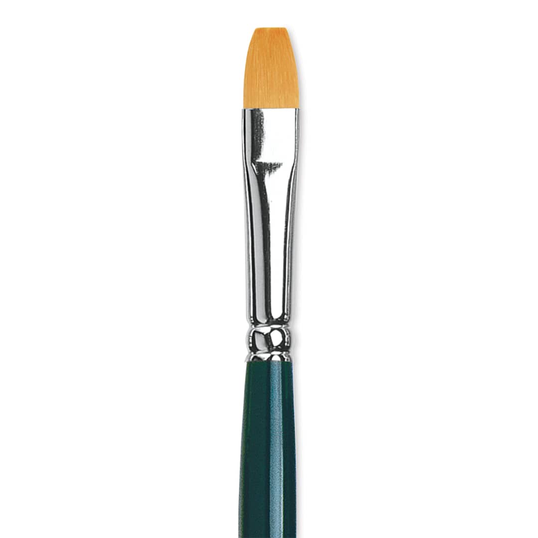 Open in modal - Da Vinci Nova Brush - Bright, Short Handle, Size 10 close up
