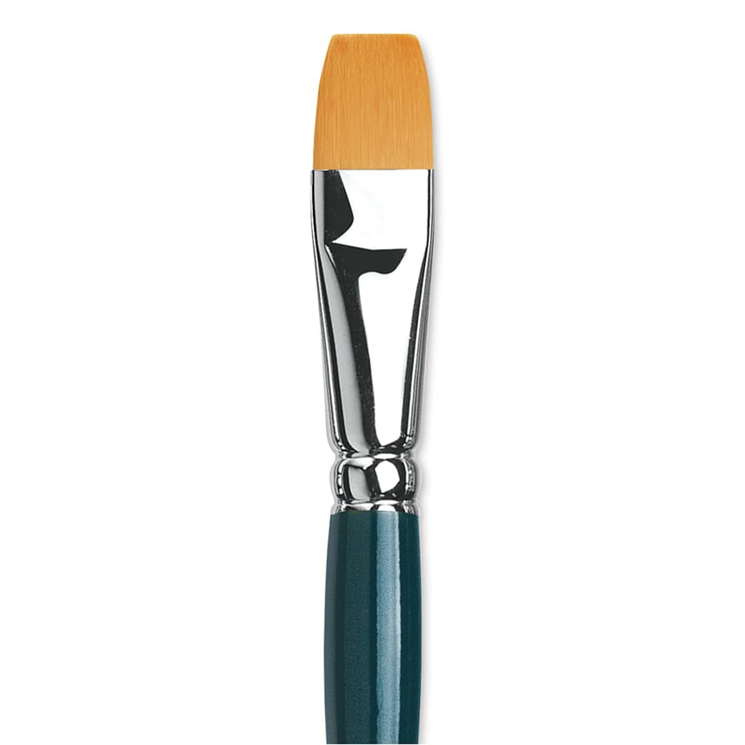 Open in modal - Da Vinci Nova Brush - Bright, Short Handle, Size 16 close up