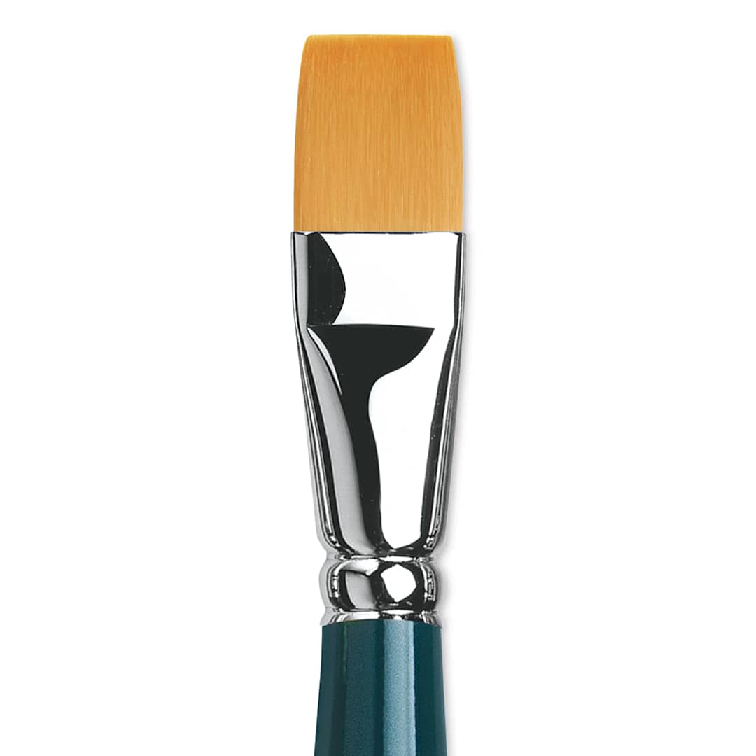 Open in modal - Da Vinci Nova Brush - Bright, Short Handle, Size 20 close up