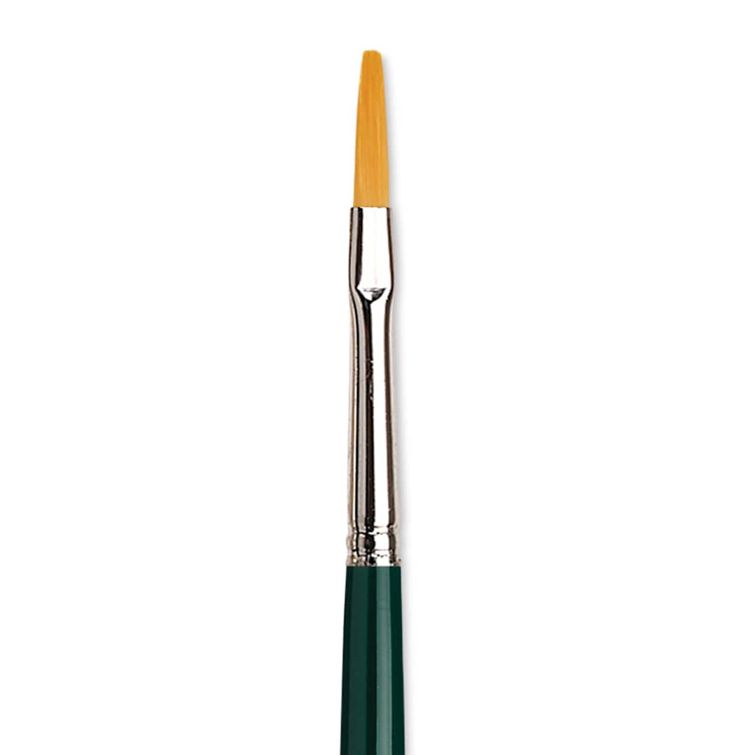 Open in modal - Da Vinci Nova Brush - One Stroke, Short Handle, Size 2 close up