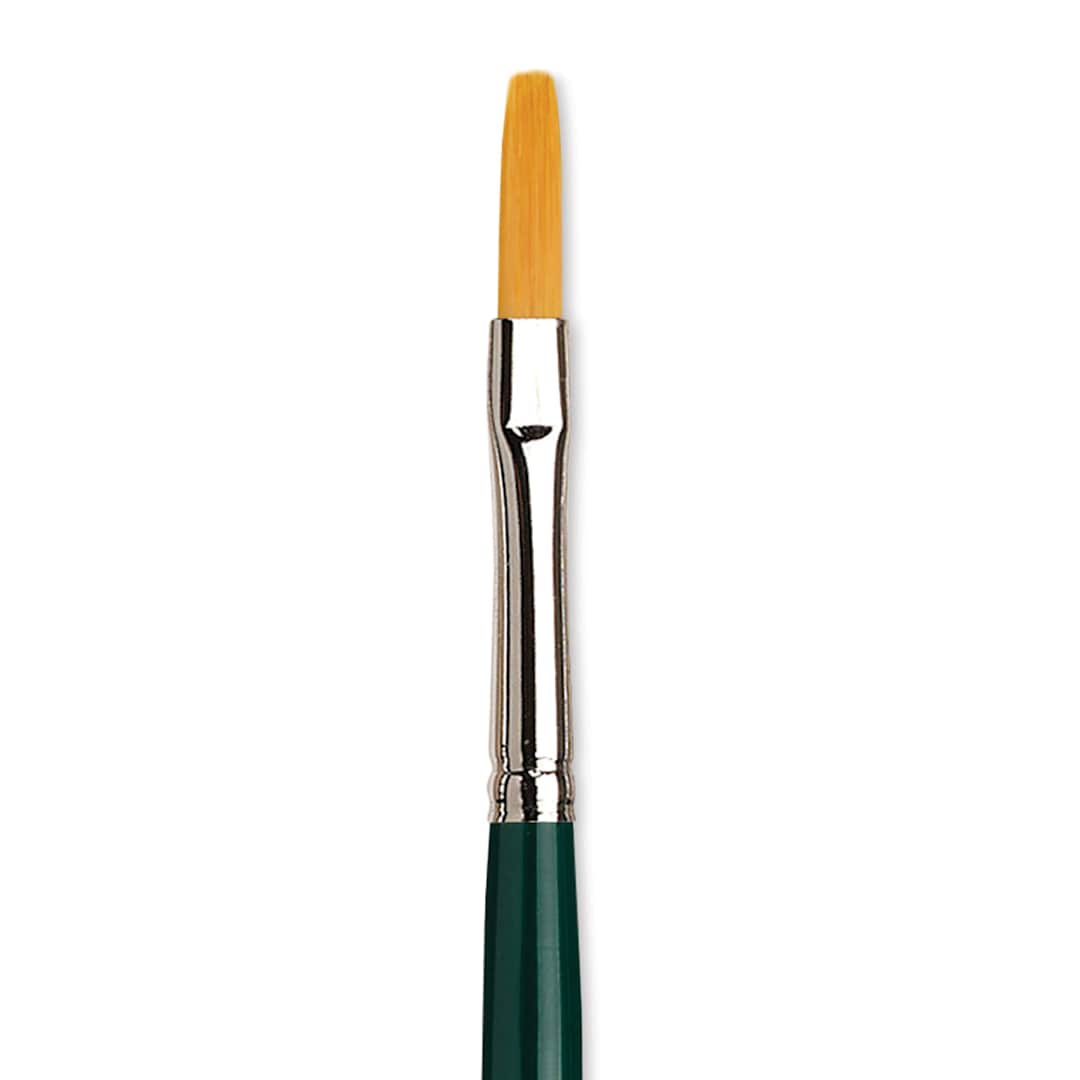 Open in modal - Da Vinci Nova Brush - One Stroke, Short Handle, Size 4 close up