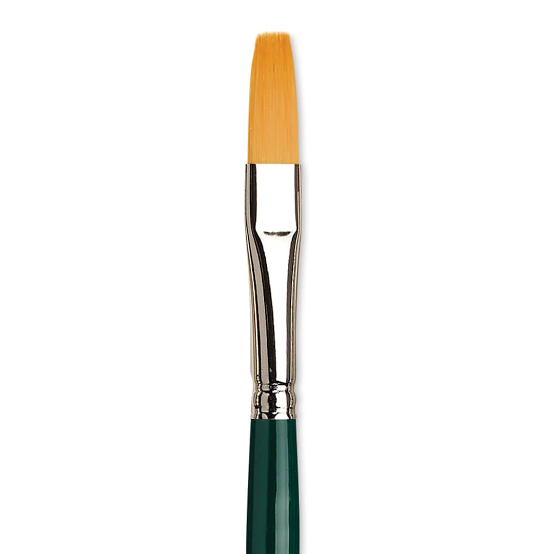 Open in modal - Da Vinci Nova Brush - One Stroke, Short Handle, Size 8 close up