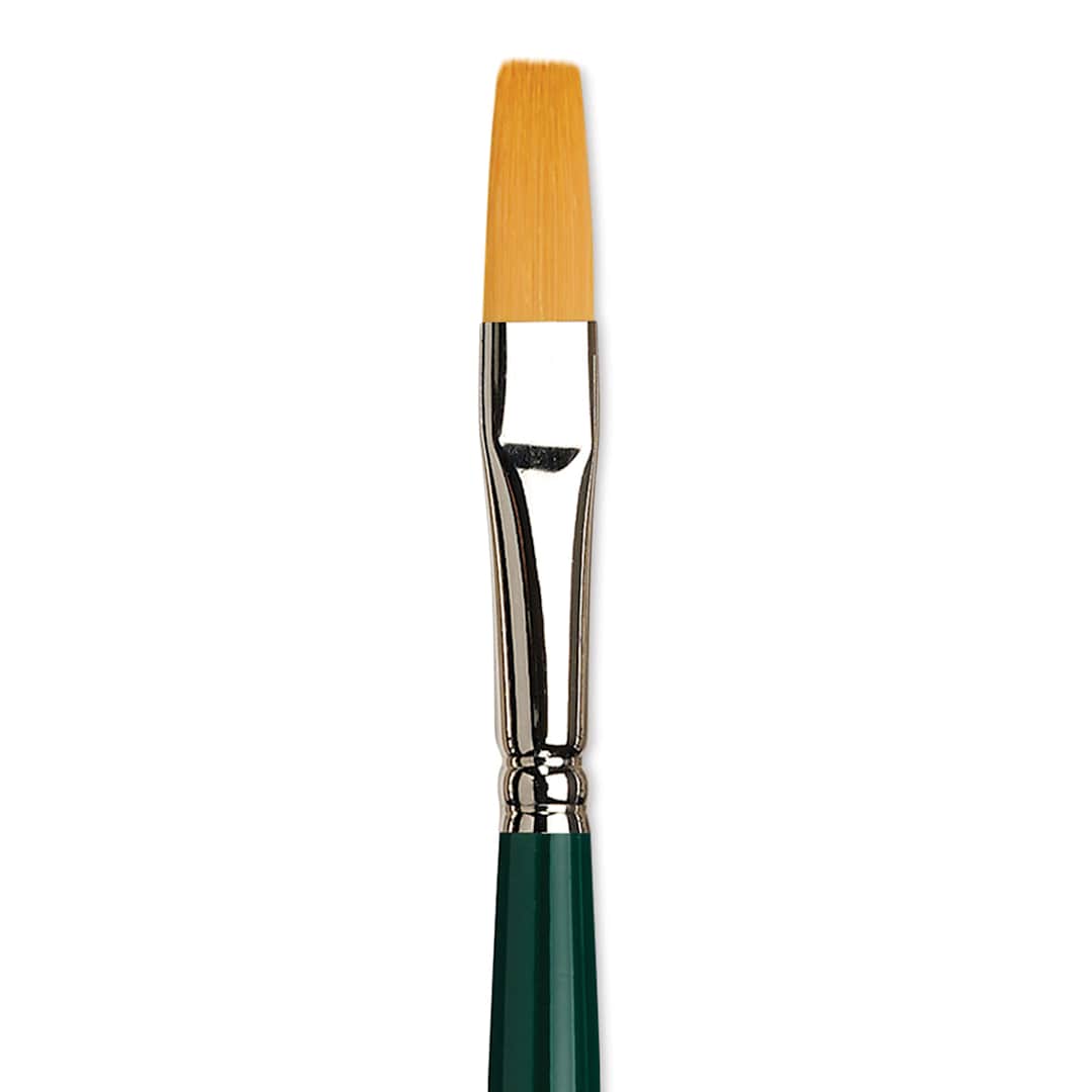 Open in modal - Da Vinci Nova Brush - One Stroke, Short Handle, Size 10 close up