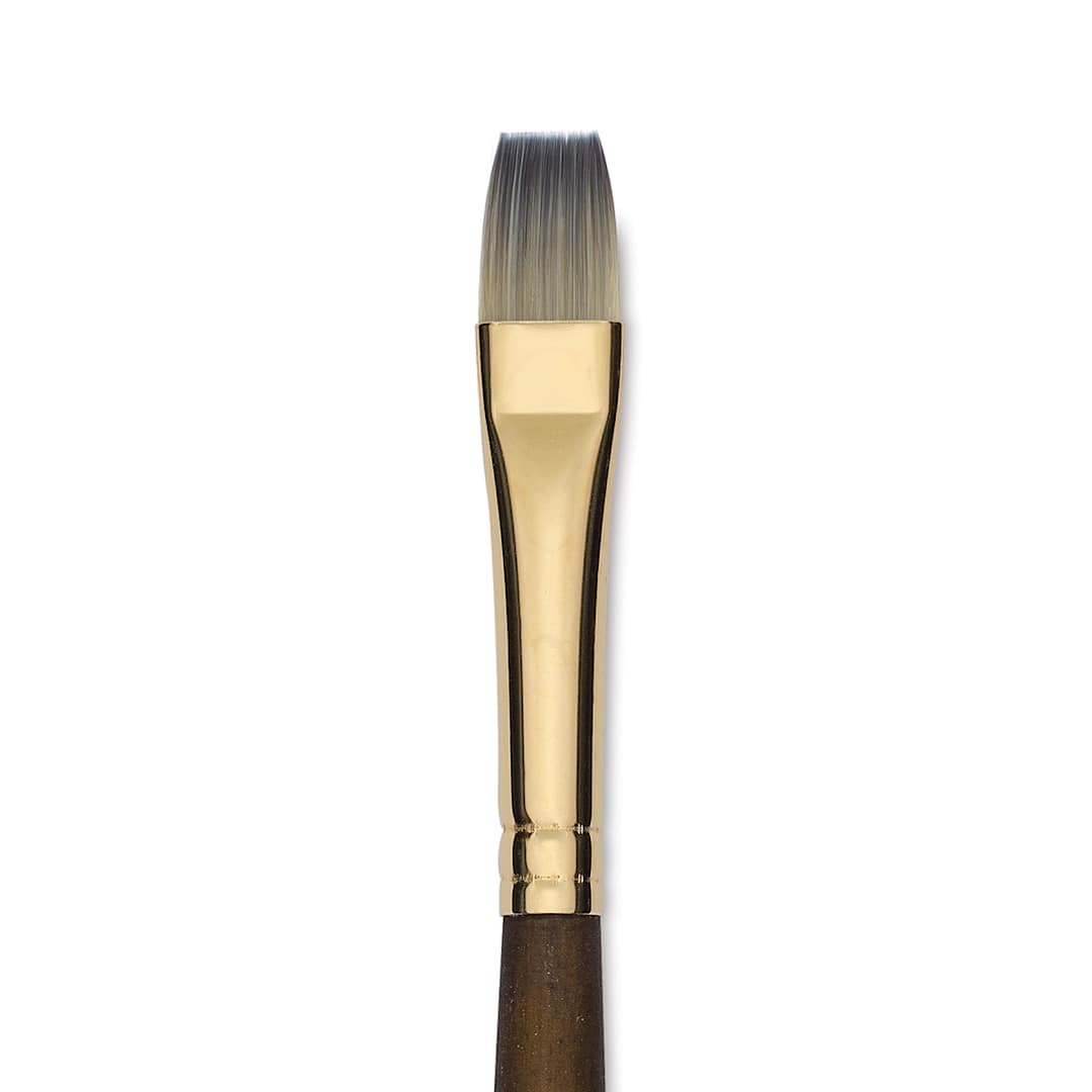 Open in modal - Princeton Umbria Brush - Bright, Long Handle, Size 6