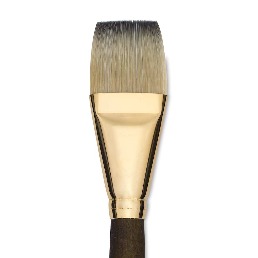 Open in modal - Princeton Umbria Brush - Bright, Long Handle, Size 20