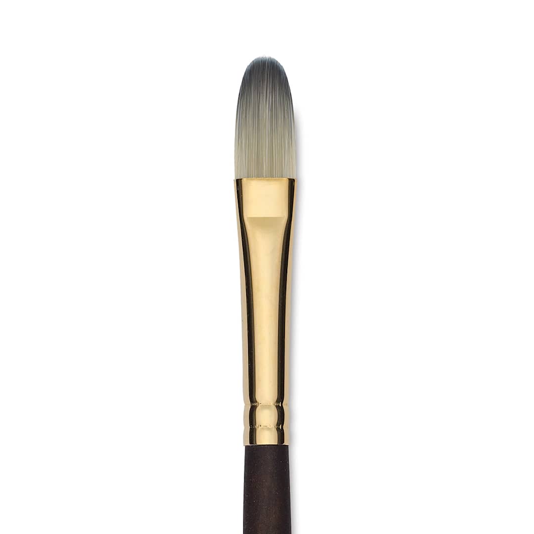 Open in modal - Princeton Umbria Brush - Filbert, Long Handle, Size 6