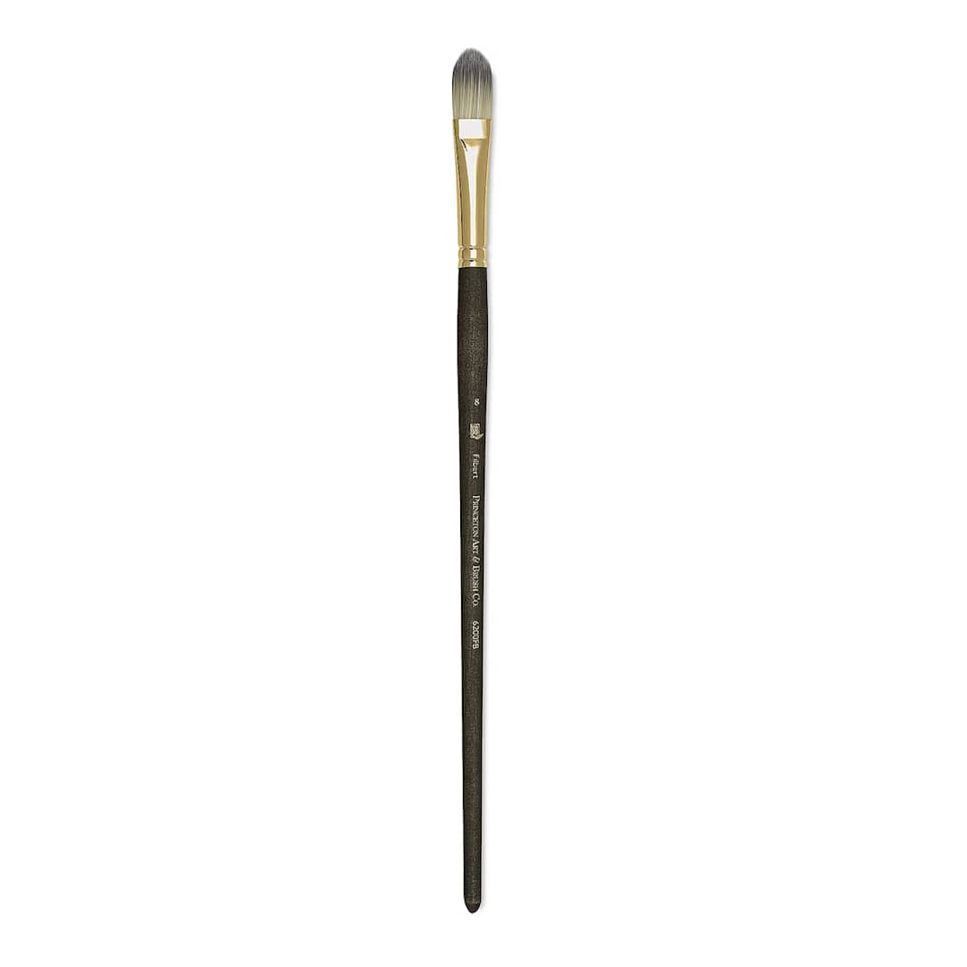 Open in modal - Princeton Umbria Brush - Filbert, Long Handle, Size 8
