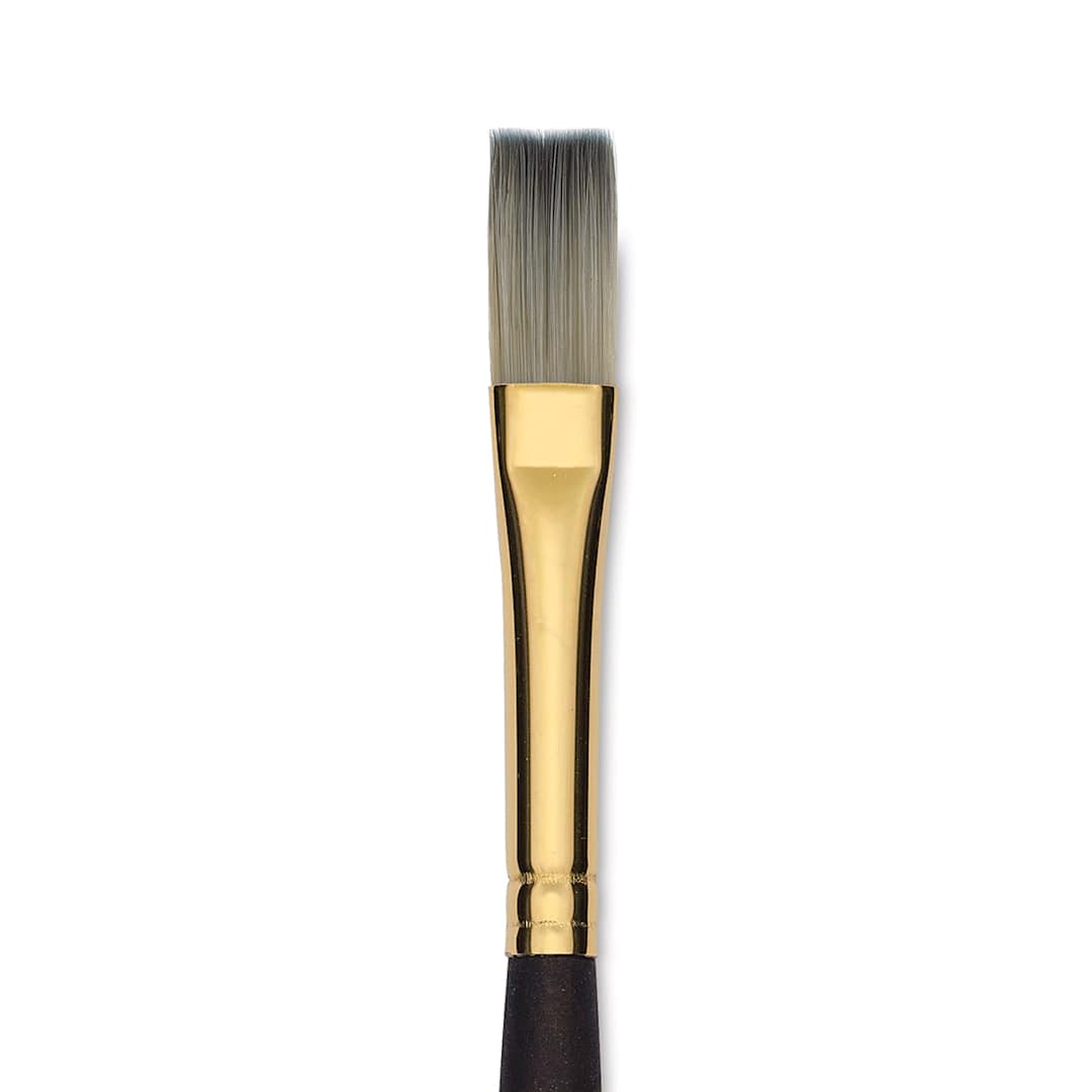 Open in modal - Princeton Umbria Brush - Flat, Long Handle, Size 4