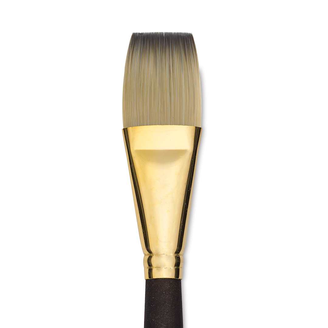 Open in modal - Princeton Umbria Brush - Flat, Long Handle, Size 16
