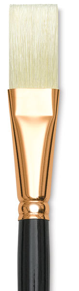 Open in modal - Raphaël Paris Classic Brushes - Closeup of tip of FLat Brush
