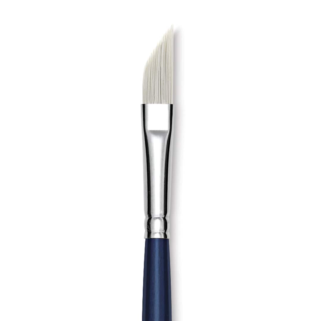 Open in modal - Silver Brush Bristlon Stiff White Synthetic Brush - Dagger Striper, Size 1/4'' (close-up)