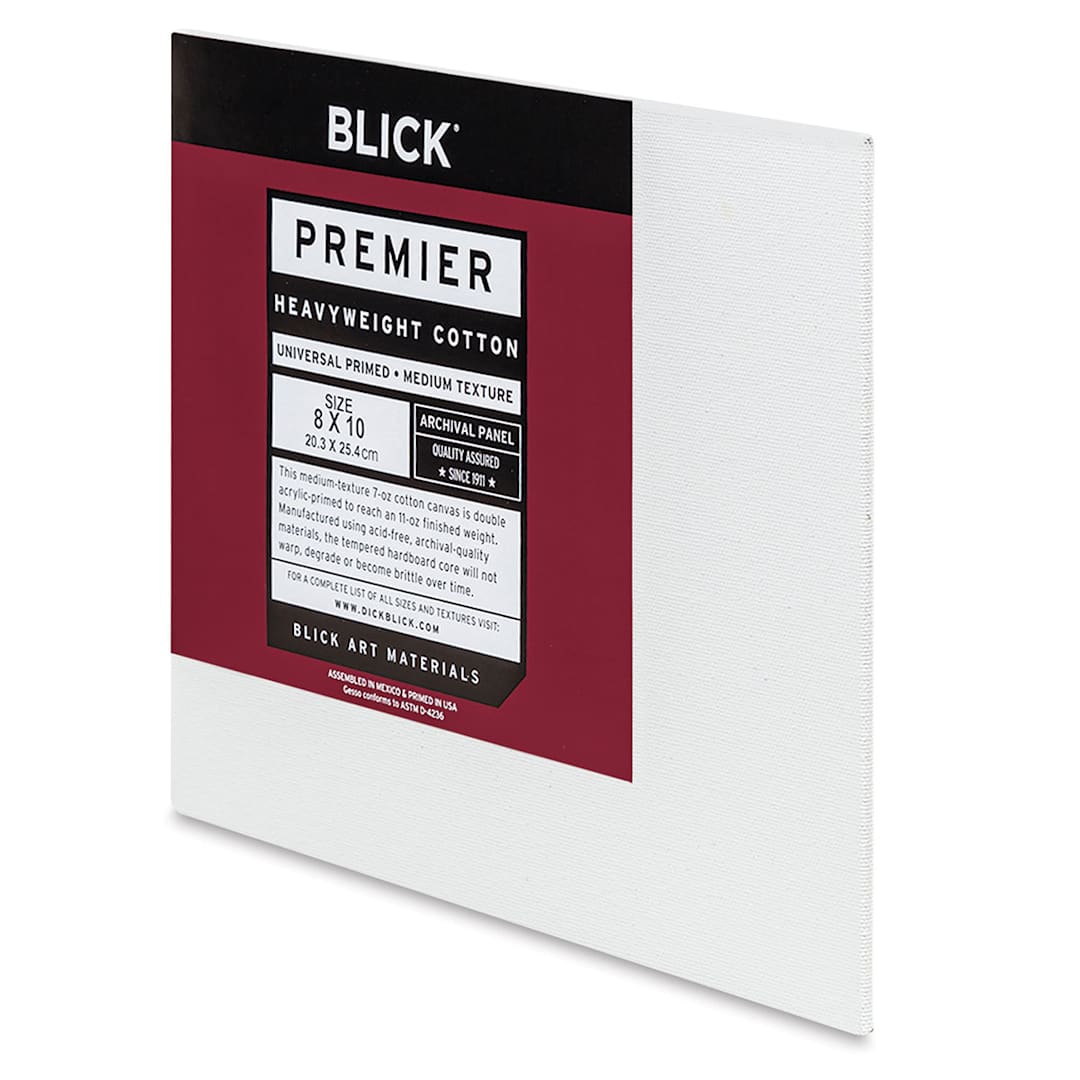 Open in modal - Blick Heavyweight Cotton Archival Panel - 8'' x 10''