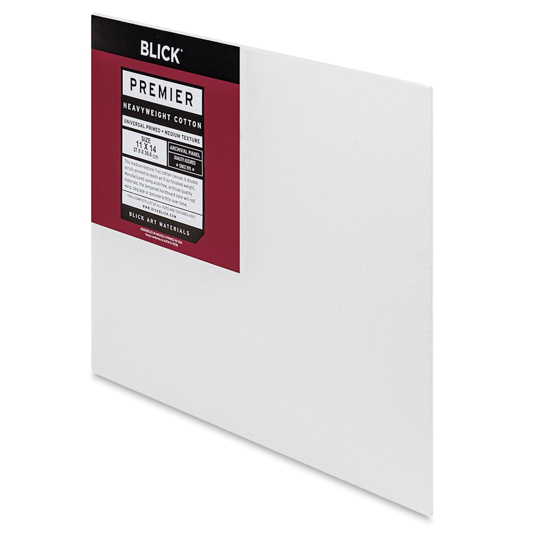 Open in modal - Blick Heavyweight Cotton Archival Panel - 11'' x 14''