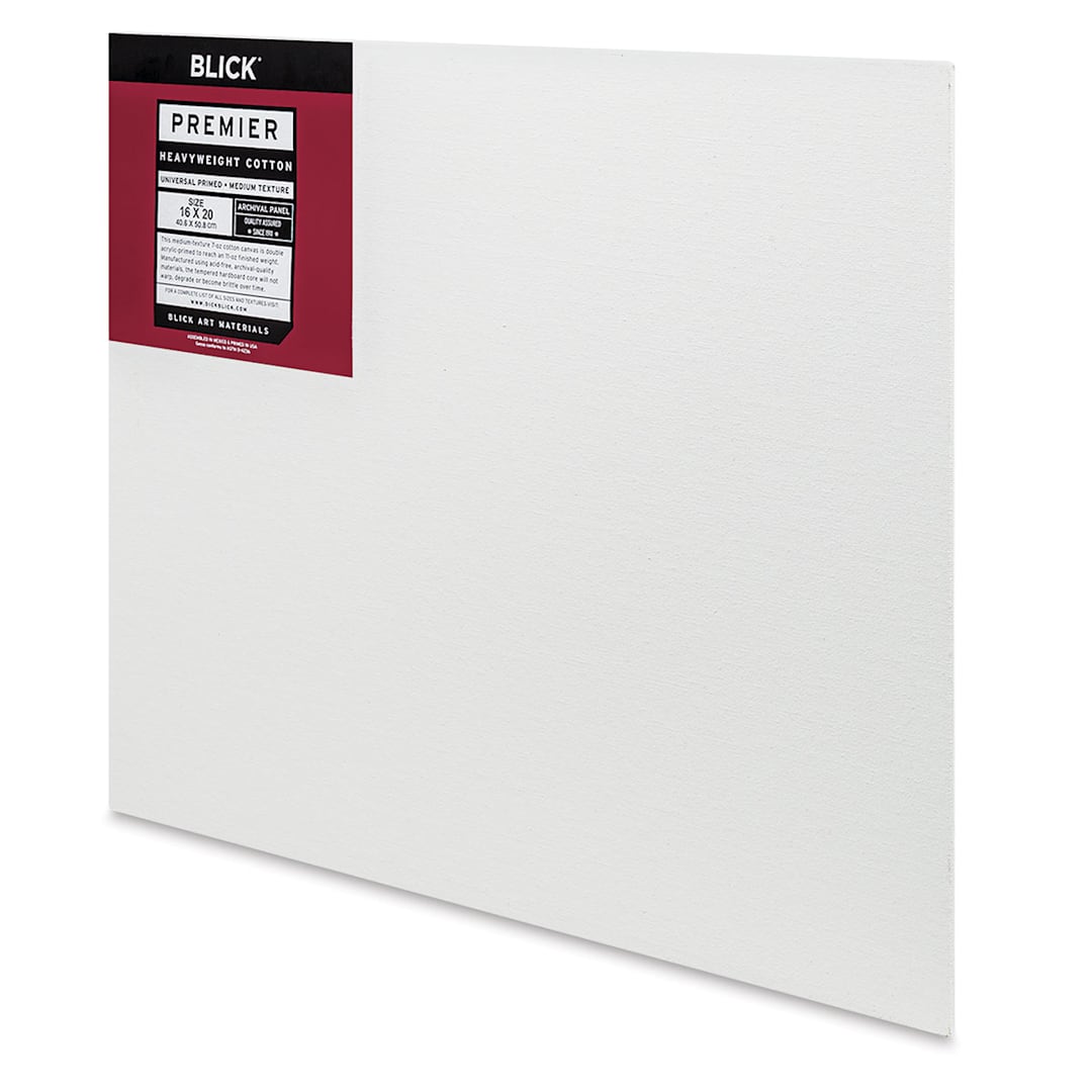 Open in modal - Blick Heavyweight Cotton Archival Panel - 16'' x 20''