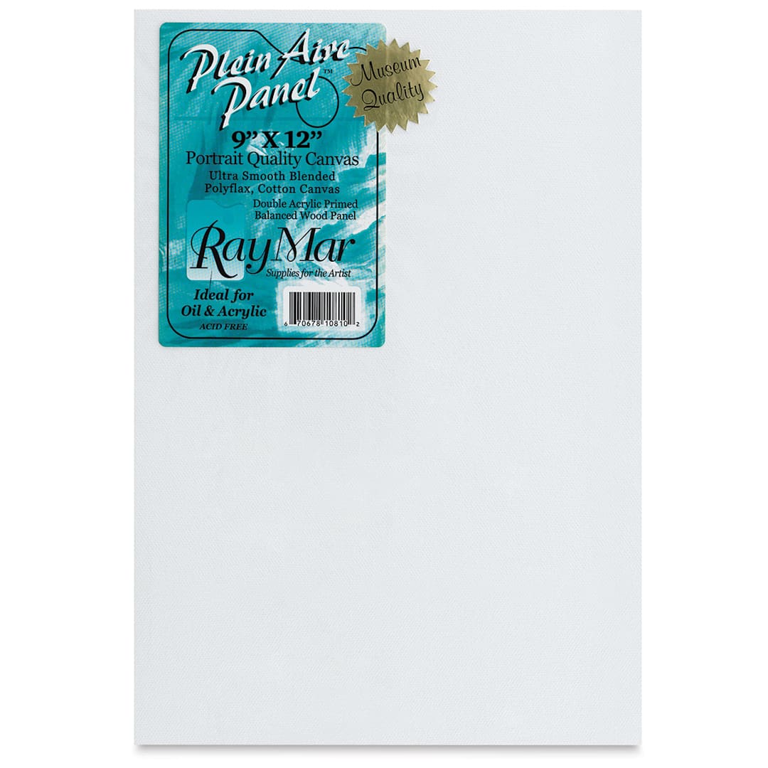 Open in modal - RayMar 23SC Smooth Cotton Portrait Panel - 9" x 12"