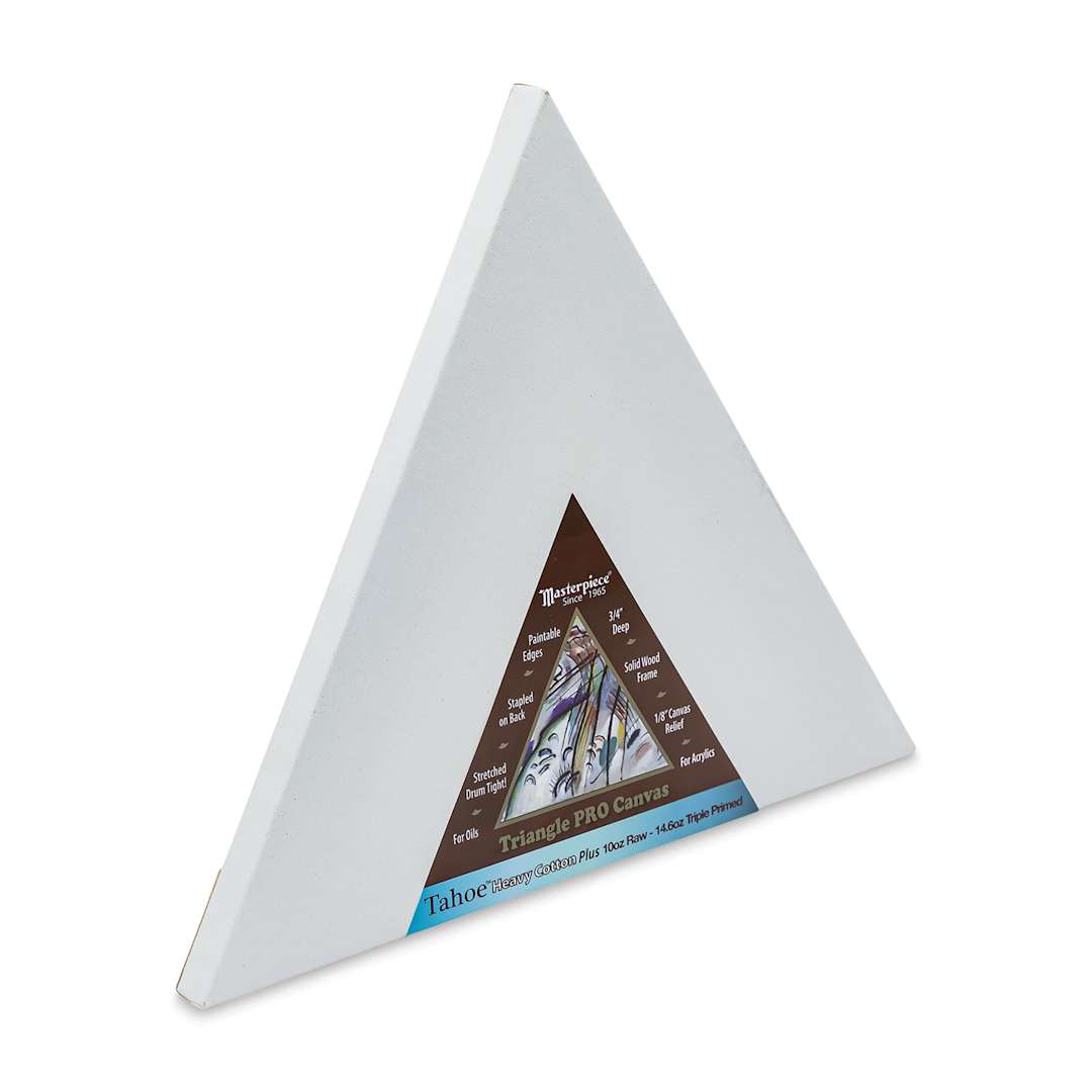 Open in modal - Masterpiece Tahoe Cotton Canvas Shape - Triangle, 12" angled view