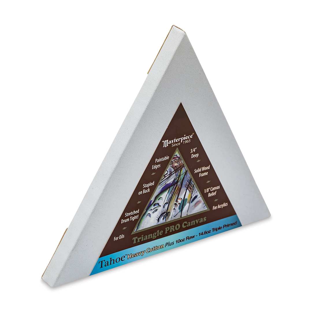 Open in modal - Masterpiece Tahoe Cotton Canvas Shape - Triangle, 8-1/2" angled view