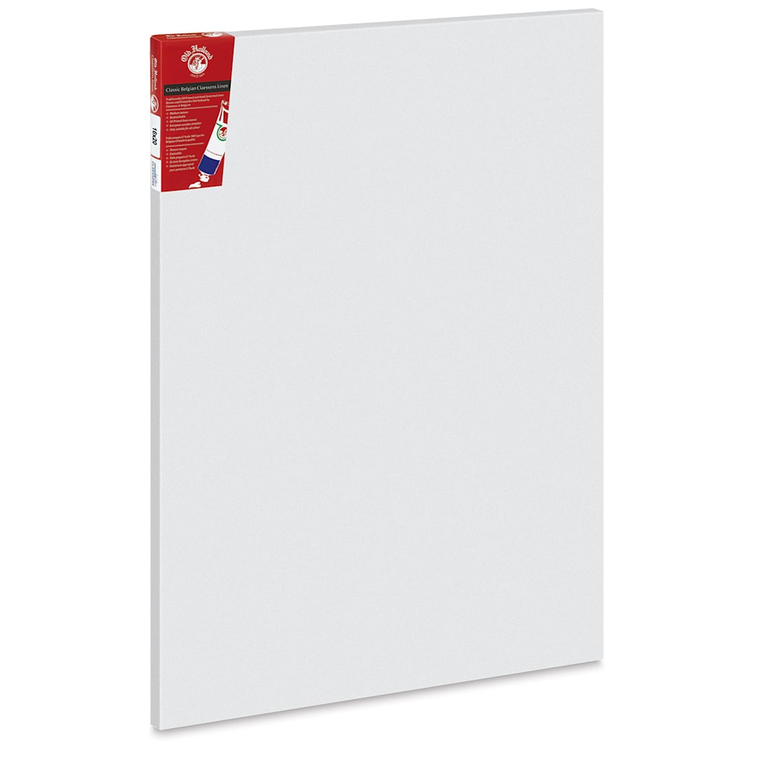 Open in modal - Old Holland Claessens Oil Primed Belgian Linen Canvas - 16" x 20"