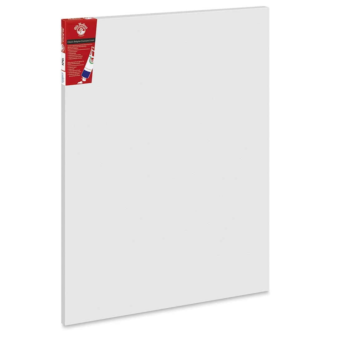 Open in modal - Old Holland Claessens Oil Primed Belgian Linen Canvas - 18" x 24"