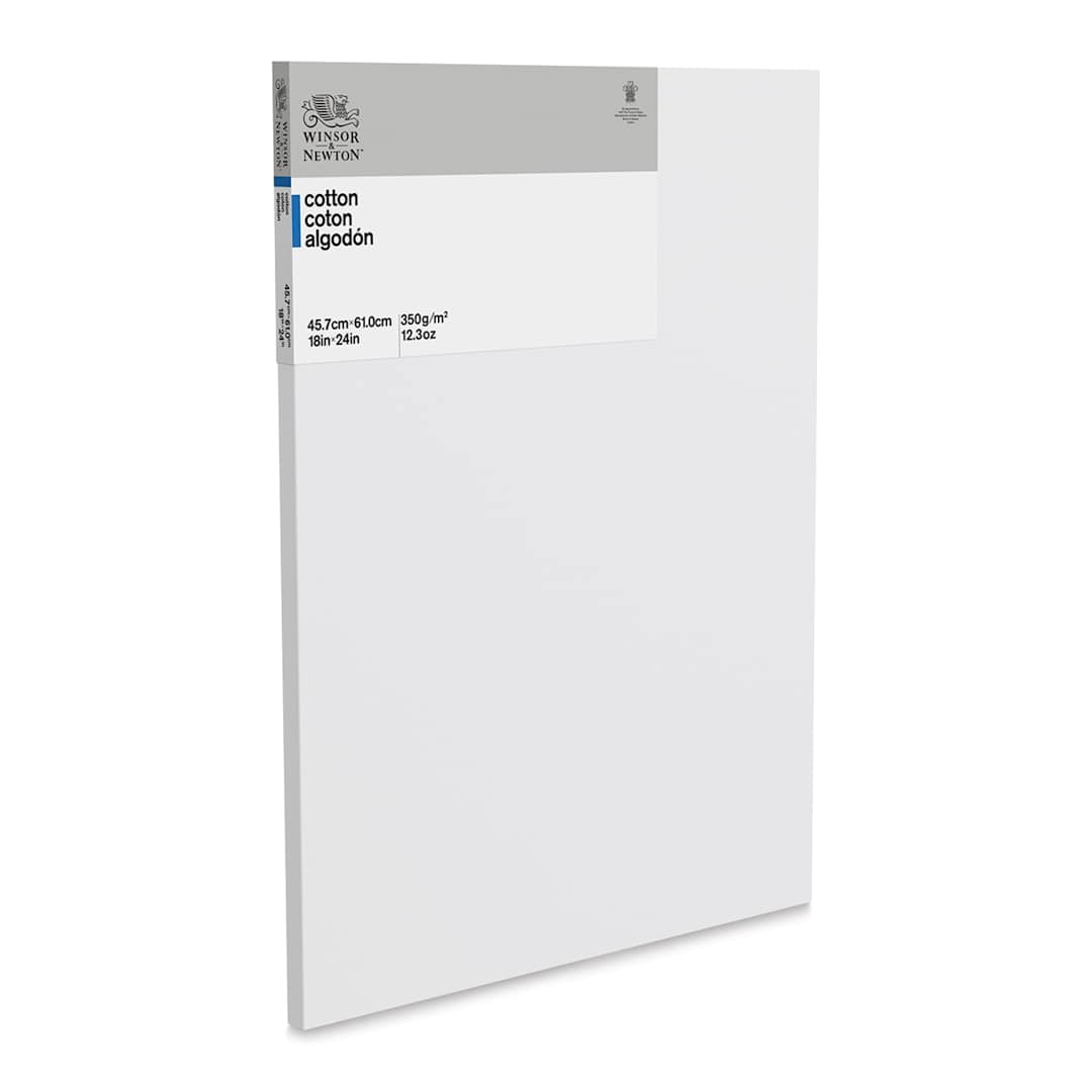 Open in modal - Winsor & Newton Classic Cotton Canvas - 18" x 24", 3/4" Traditional Profile