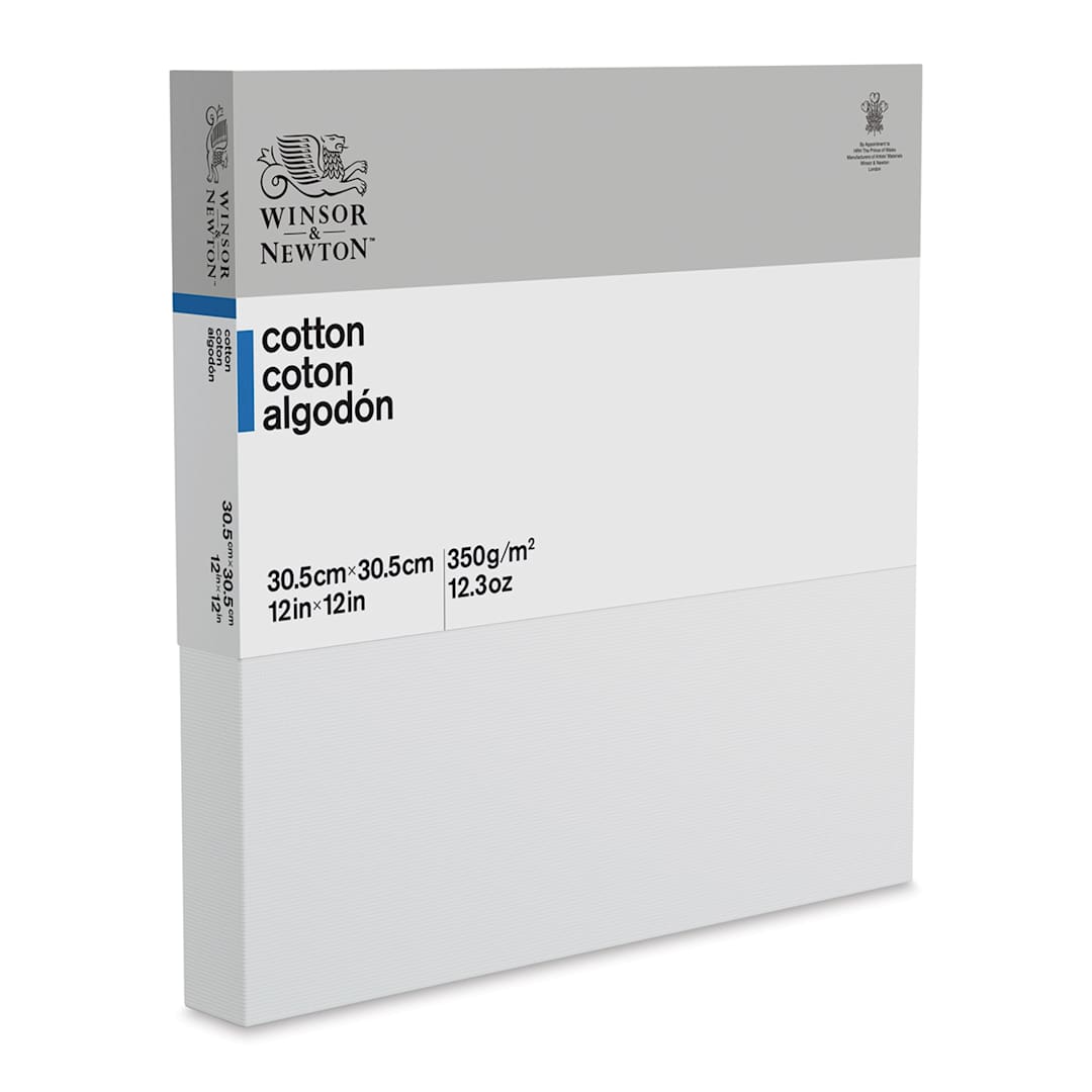 Open in modal - Winsor & Newton Classic Cotton Canvas - 12" x 12", 1-3/8" Deep Edge Profile