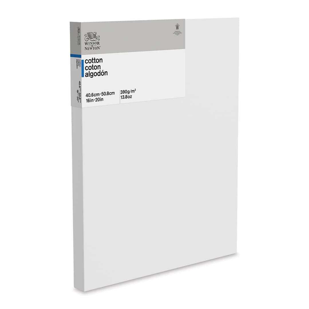 Open in modal - Winsor & Newton Classic Cotton Canvas - 16" x 20", 1-3/8" Deep Edge Profile