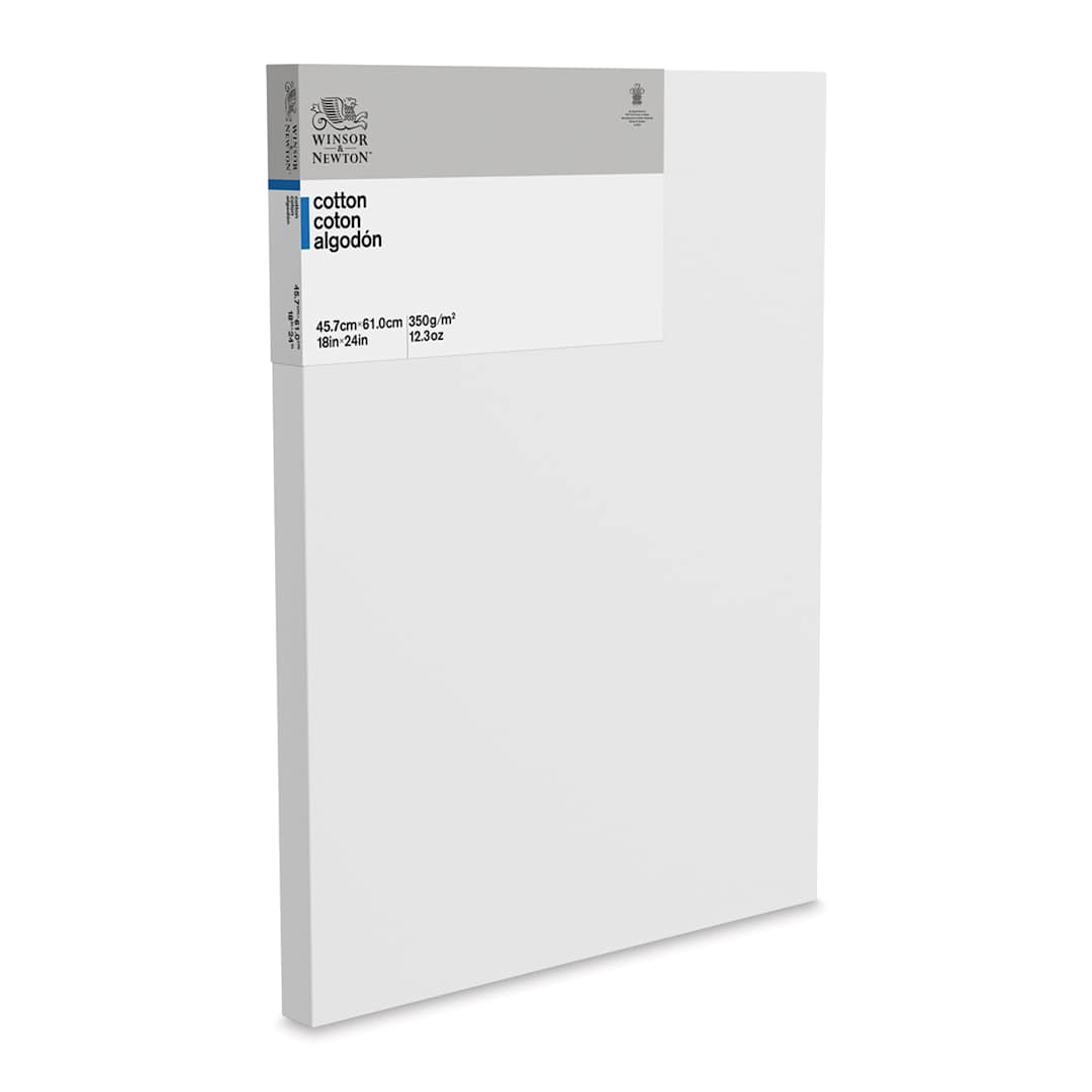 Open in modal - Winsor & Newton Classic Cotton Canvas - 18" x 24", 1-3/8" Deep Edge Profile