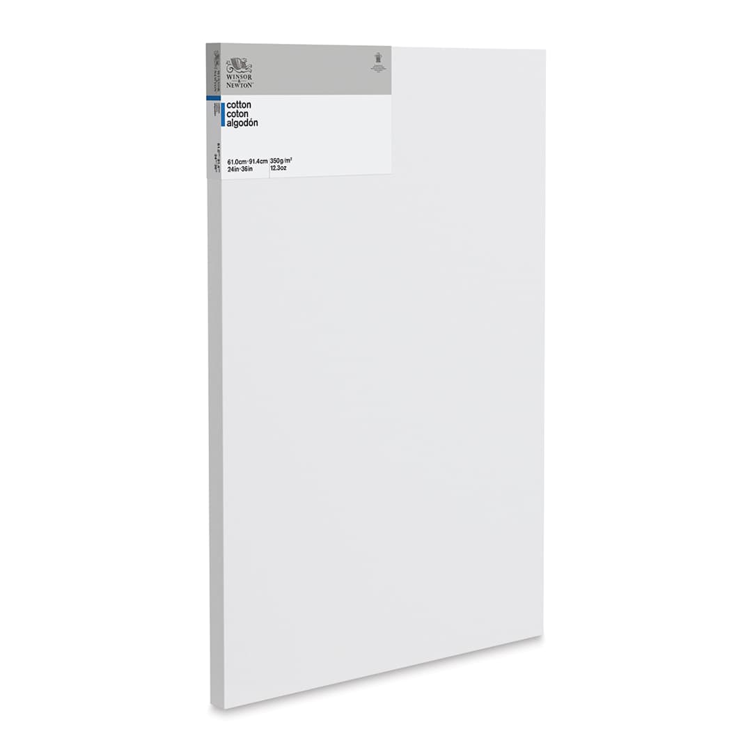 Open in modal - Winsor & Newton Classic Cotton Canvas - 24" x 36", 1-3/8" Deep Edge Profile