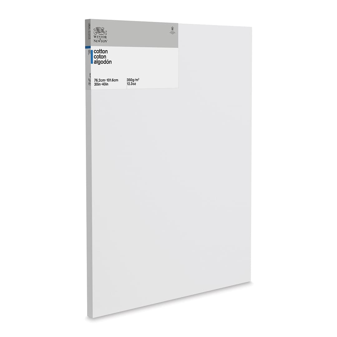 Open in modal - Winsor & Newton Classic Cotton Canvas - 30" x 40", 1-3/8" Deep Edge Profile